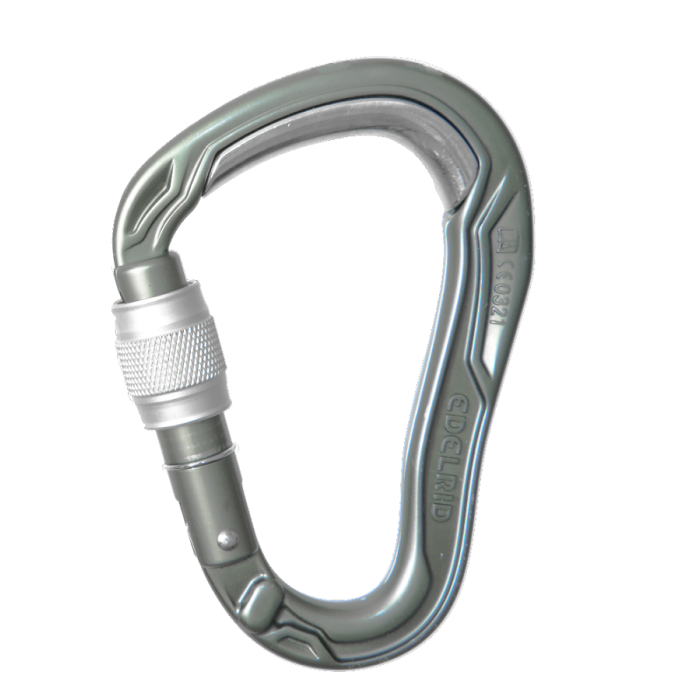 Karabinek Edelrid HMS BULLETPROOF SCREW - slate